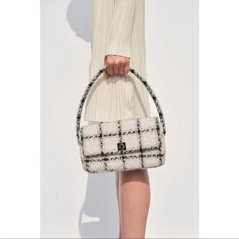 Anine Bing Nico Bag - tweed